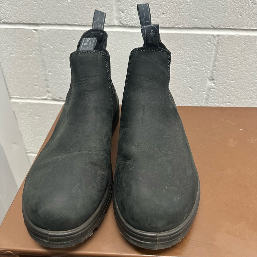 Flexi Black Leather Boots